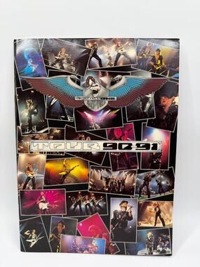 Scorpions Crazy World Tour 90-91 Concert Program Book Tour Book Germany